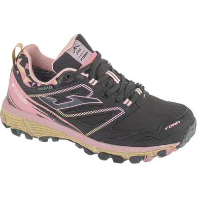 Joma J.Vora Jr 25 JVORW, Zwarte Trekking schoenen voor kinderen 34 zwart