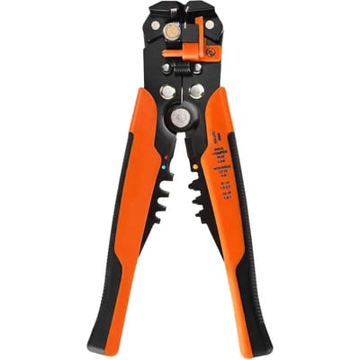 8-inch kabelstriptang Automatische draadstriptang Draadklemgereedschap Isolatiekabel oranje