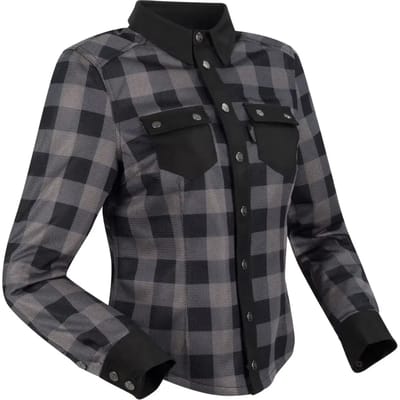 Segura Lady Jovan Jas Zwart Grijs - Maat T0 - Jas