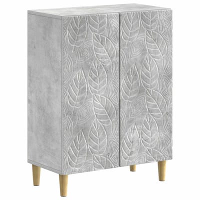 vidaXL - Badkamer - Opbergkast - DELFT - Betongrijs - 59,5 - x - 31 - x - 80 - cm