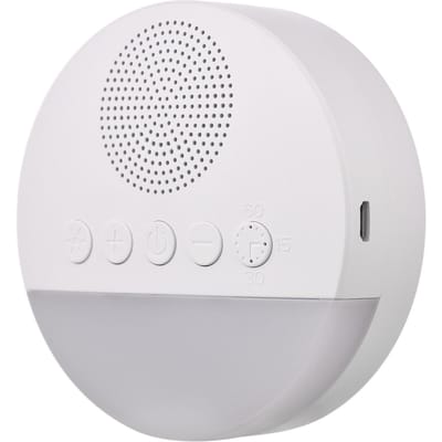 Muziek Licht Mediaspeler Ingebouwde 20 Rustgevende Geluiden Nachtlampje & Intelligente Timing voor Slaap wit