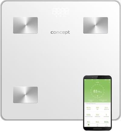Concept VO4000 weegschaal Rechthoek Zilver Elektronische weegschaal