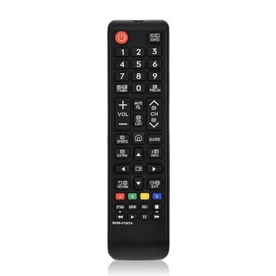 Dailygoody - Vervangende afstandsbediening - TV afstandsbediening - Zwart - Universieel - Geschikt voor UE65KU6070 UE65KU6400 UE65KU6079