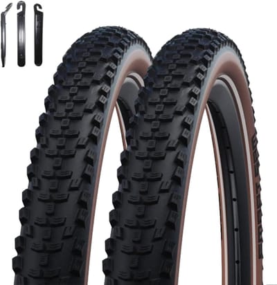 Set van 2 Fietsbanden 29 x 2.25 Mountainbike Allround met Montagelepel