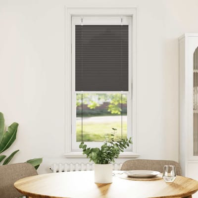 vidaXL - Plissé - rolgordijn - 40x100 - cm - stofbreedte - 39,4 - cm - polyester - zwart