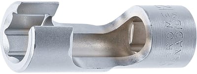 BGS Speciale-steeksleutelinzetstuk gesleufeld aandrijving binnenvierkant 10 mm (3/8") SW 12 mm - 70988-12