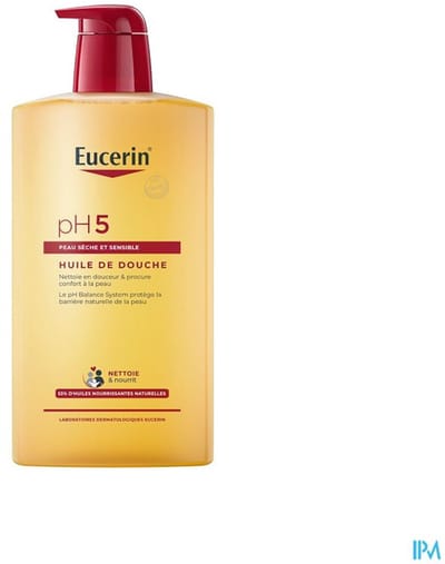 pH5 Douche Olie Droge en Gevoelige Huid met pomp 1000ml