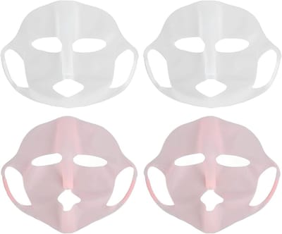 Anti-rimpel gezichtsmaskerhouder - Siliconen maskerafdekking voor bladmaskers - Herbruikbaar en vochtinbrengend - Voorkomt verdamping