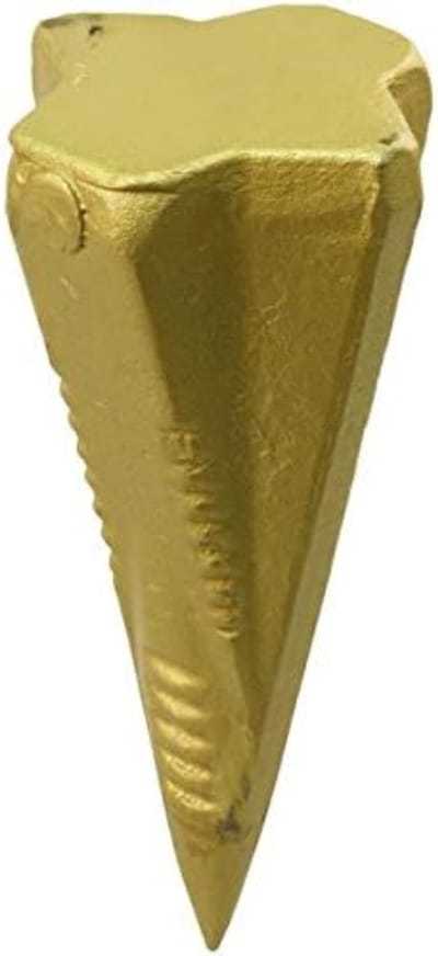 Houtklover Metaal - Houtsplijter - Splijtwig - Houtsplitter Kloofwig - Goud