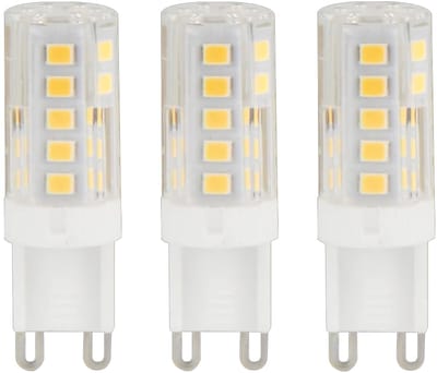 LED line LITE LED Insteeklamp G9 - 4W (vervangt 30W) - 350lm - Ø16mm - 230V - Energiezuinig - 3 stuks