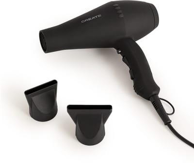CREATE - HAIR STYLER 2100 - Haardroger 2100W Zwart - HAIR STYLER 2100