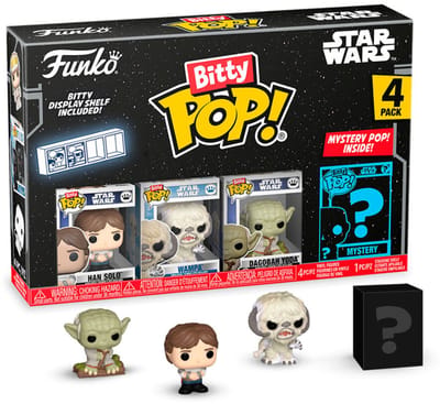 FUNKO BITTY POP: STAR WARS S2 - HAN 4PK.