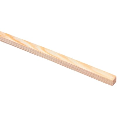 Houten vierkante stroken grenen - 5 x 5 mm