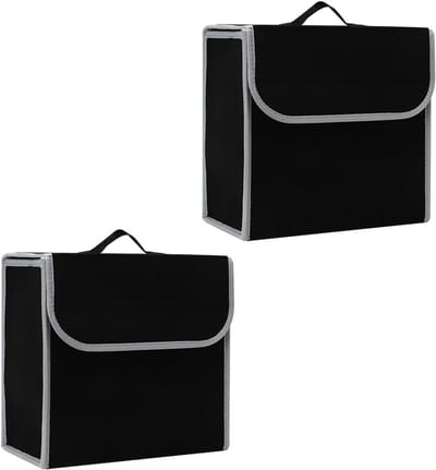 Praktische Auto Organizer voor Gereedschap en Onderhoud - 2 Stuks Opbergzakken voor de Kofferbak - Ideaal voor Auto Accessoires en Gereedschapsopslag