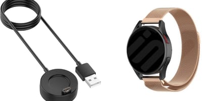 Strap-it Milanees Band + Oplader - Luxe Smartwatch Horlogeband Geschikt voor Garmin Vivoactive 5 - Roze Goud - RVS Stalen Band - Magnetische Sluiting - Luxe & ademend ontwerp