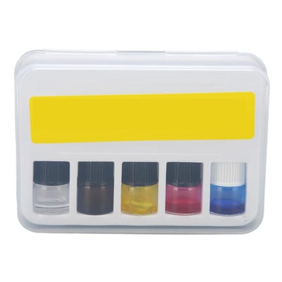 JHUBERS- Horloge Olieset 5 Stuks - Smeerolie voor Horlogemakers - Anti Harsvorming - Reparatie-instrumenten - Lichtgewicht en Compact - Geschikt voor Juweellagers - Horlogeolie