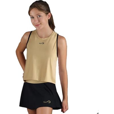 Endless Court Tanktop Dames-Goud