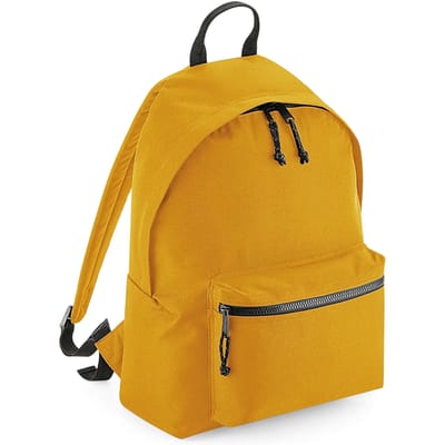 BagBase Recycled Backpack BG285 - Mustard - 31 x 42 x 21 cm