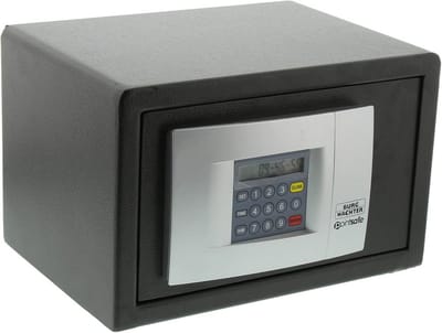 Muurkluis met Elektronisch Cijferslot - Zwart - 17,3 x 27,3 x 14,1 cm