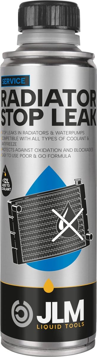 JLM Radiator Stop Leak - Vloeibaar Dichtmiddel - Voor Slangen en Verwarming - Voorkomt Oververhitting - 250ml
