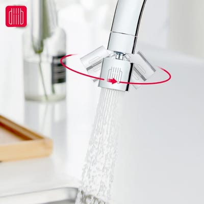 Aérateur de robinet de cuisine Buse de robinet d'eau Filtre économiseur d'eau argenté