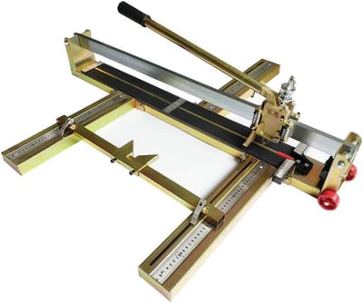 Precisie Tegelsnijder - Handmatige Snijder - Precies Tegels Snijden - Lasergeleiding Nauwkeurig - 1200 mm Lengte - Metaal
