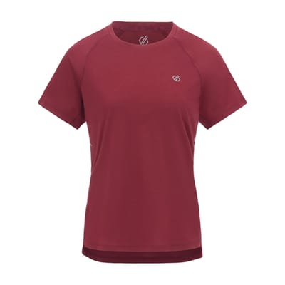 Dare 2B Dames Nimble T-Shirt (Tibetaans Rood)
