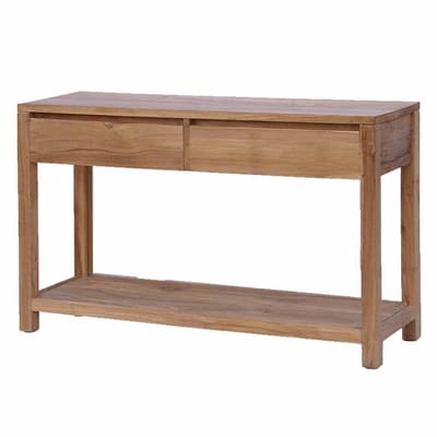 Tower Living Haltafel Corona - Rechthoek Bruin Hout - 130x38x75cm