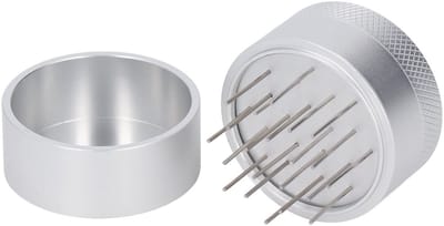 Dailygoods- Koffiedistributie Roestvrij Stalen Naald - Barista-accessoire - Gelijkmatige Verdeler - Consistente Stampdiepte - Verbeterde Extractie - Koffieaccessoire