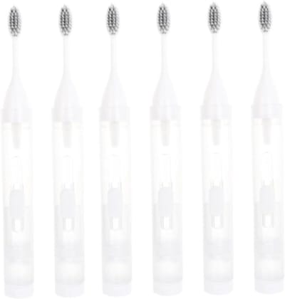 Draagbare Tandenborstelset - Reis Kit - Hygiënisch Reizen - Opvouwbaar Ontwerp - Compact Formaat - Wit