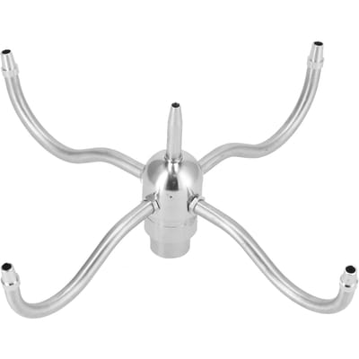 DN25 G1 Filetage Femelle Jet Rotatif pour Waterscape Acier Inoxydable Arroseur à 4 Bras Fontaine Rotative white