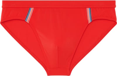 HOM Nautical cup swim mini briefs - heren zwemslip - rood