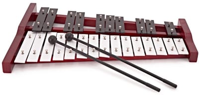 Glockenspiel met Tas van Gear4music, 2 octaven