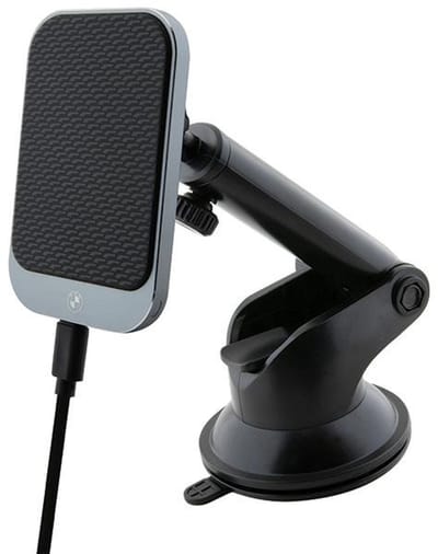 BMW BMMWCCDTPK 15W induction holder for glass/grille black/black MagSafe Signature Edition