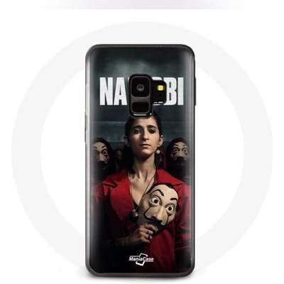 Samsung Galaxy S9 hoesje La casa de papel Nairobi Seizoen 4