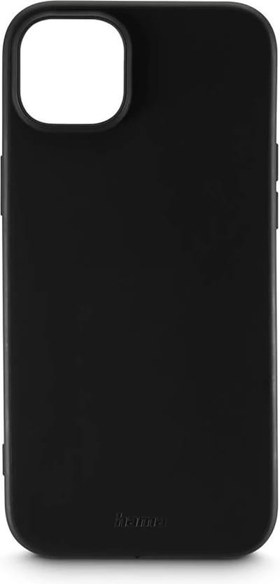 Hama Finest Feel Cover Hoesje geschikt voor iPhone 15 - Zijdezacht afwerking - Krasbestendig - Black