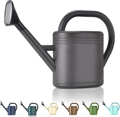 Gieter Tuin - Waterkan Planten - Binnen Buiten - Lange Tuit Sproeikop - 1 Gallon - Grijs