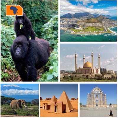 InternationalSIM Data Simkaart Beste van Afrika - 1 GB - 30 dagen