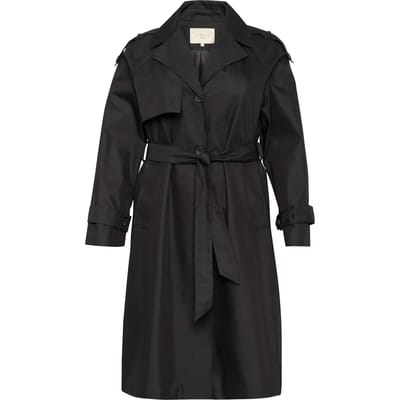 Dames trenchcoat KAFFE Curve Saliva
