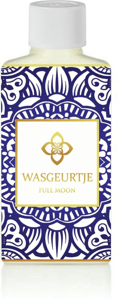 Wasgeurtje - Full Moon - Wasparfum - ✓100% gerecyclede fles ✓Kindveilige dop ✓Vrij van parabenen