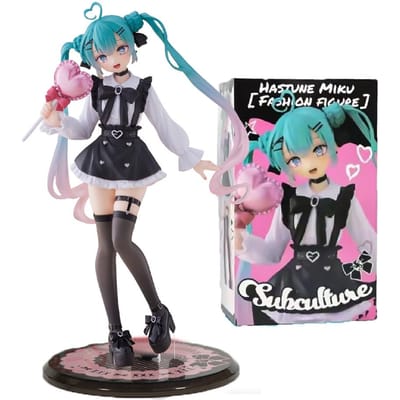 Nouvelle Figurine Anime Hatsune Miku Mode Sous-culture Beauté Figurines Périphériques Ornements Modèle Lolita Décoration Jouets Cadeaux d'Anniversaire