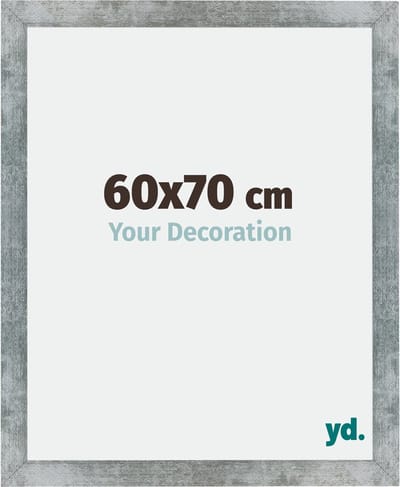 Your Decoration - Fotolijst 60x70 cm - MDF - IJzer Geveegd - Mura