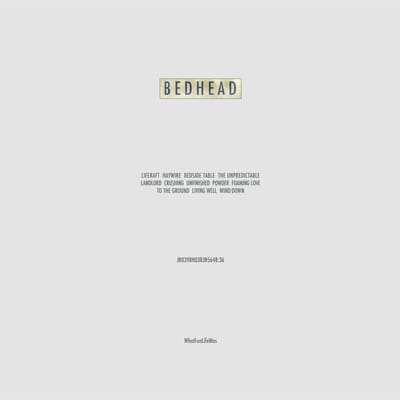Bedhead - WhatFunLifeWas (LP) (Coloured Vinyl) (Remastered)
