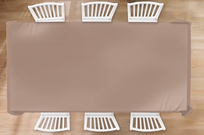 Tafelkleed - Tafellaken - 300x150 cm - Beige - Kleur - Roze - Binnen en Buiten