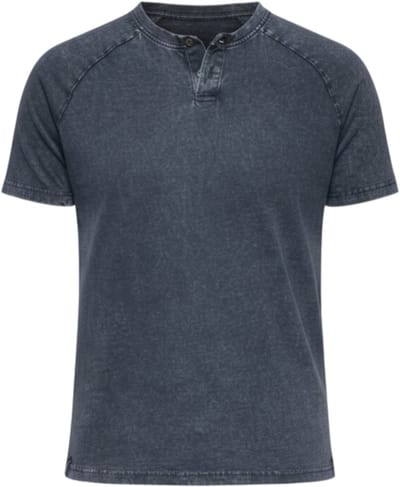 OMBRE T-shirt - Regular Fit - Katoen - Korte Mouw Marine S