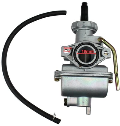 Carburateur 19mm met Handchoke voor Chinese Dirtbike/Quad Merk BPC Parts