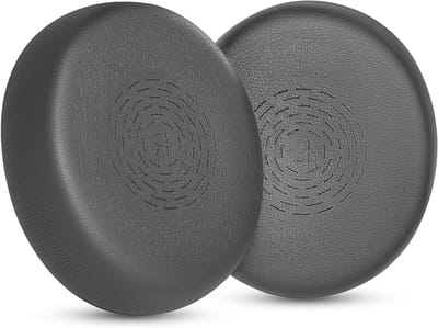 Vervangende Oorkussens voor Draadloze Hoofdtelefoons, Zacht Leer en Geheugenfoam, Comfortabele Oorkussens voor Jabra Evolve2 55 (55MS 55UC 55USB)
