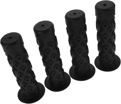 Ergonomische Stuurgrepen Fiets - Fietshandvatten Mountainbike - Comfortabel Fietsen - Antislip TPE Materiaal - 11.80X4.50X4.50CM - Zwart