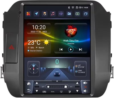 Autoradio met bluetooth - Carplay - Voor Kia Sportage 3 (2010-2016) - Geschikt voor Apple en Android - Stereo - Navigatie - Navigatiesysteem auto - 3GB 32GB