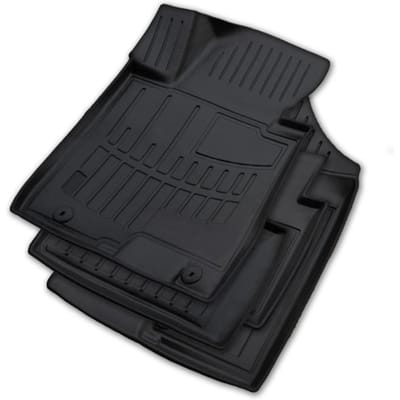Tapis de sol - SCOUTT - Nissan X-Trail T33-Rogue T33 - Caoutchouc Premium - Sur mesure - Zwart